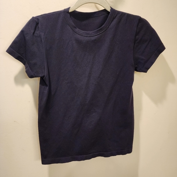 Steven Navy blue short Sleeves t-shirt Size M - Picture 9 of 11